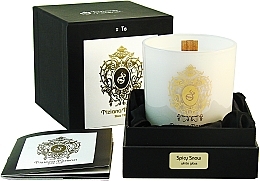 Tiziana Terenzi Spicy Snow White Glass Perfumed Candle