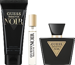 Guess Seductive Noir Set (edt/75ml + b/lot/100ml + edt/15ml + bag/1pcs)