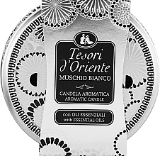 Tesori d`Oriente White Musk Scented Candle