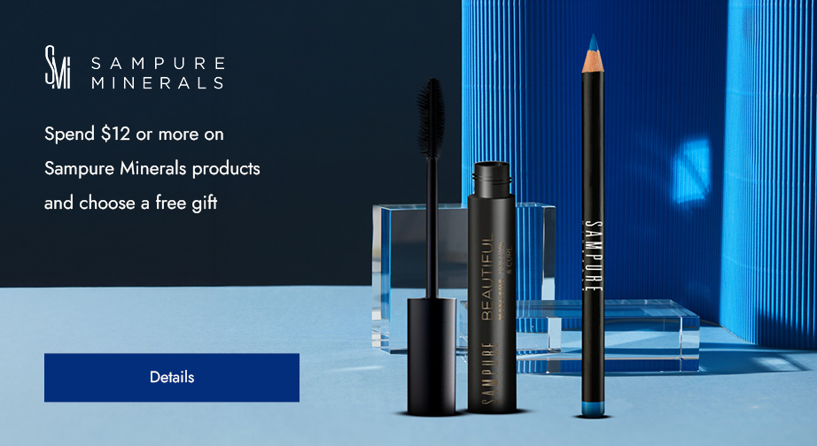 Spend $12 or more on Sampure Minerals products and choose a free gift 