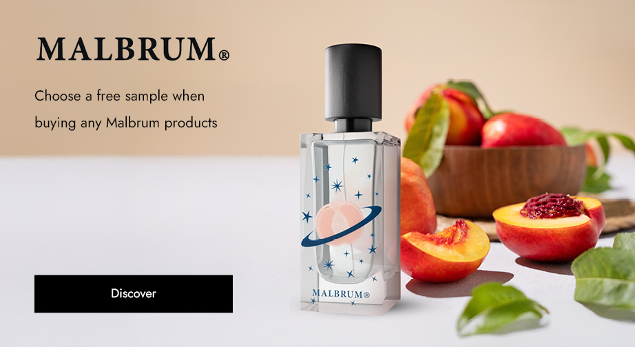 Buy any Malbrum products and choose a free perfume sample 
