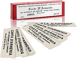 Santa Maria Novella Letter from Armenia Incense Armenian Paper, 18 sheets