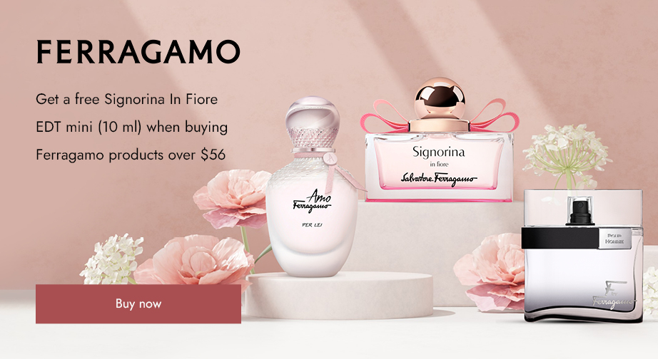 Get a free Signorina In Fiore EDT mini (10 ml) when buying Ferragamo products over $56  
