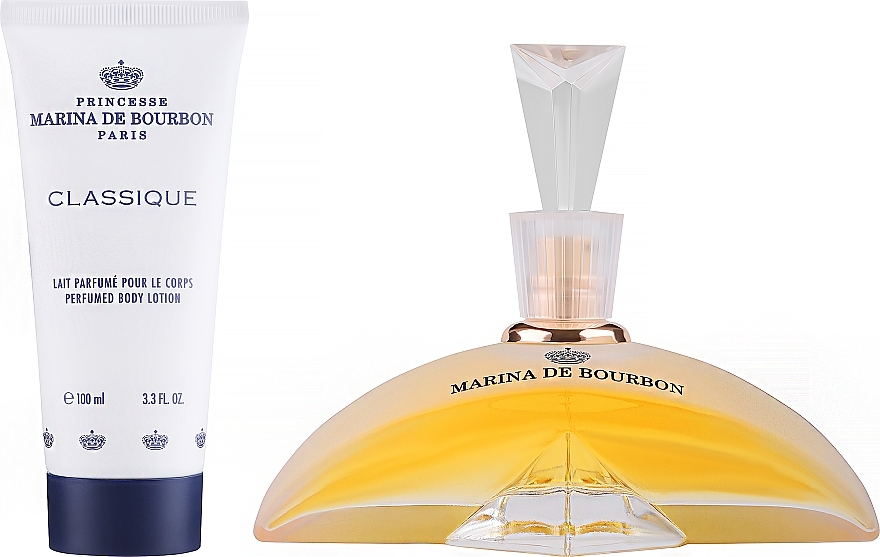 Marina de Bourbon Classique - Set (edp/100 ml + b/lot/100 ml + pouch)
