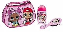 Air-Val International LOL Surprise Set (shmp/120ml + brush + bag)