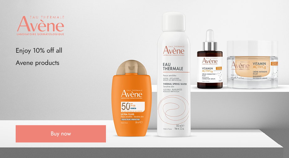 Enjoy 10% off all Avene brand products. Prices on the site already include a discount