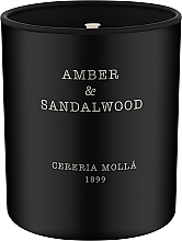 Cereria Molla Amber & Sandalwood Scented Candle