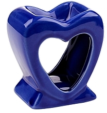 Heart Aroma Lamp, dark blue Naturolovo