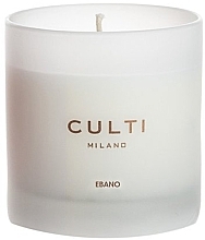 Ebony Scented Candle Culti Milano Bianco Ebano