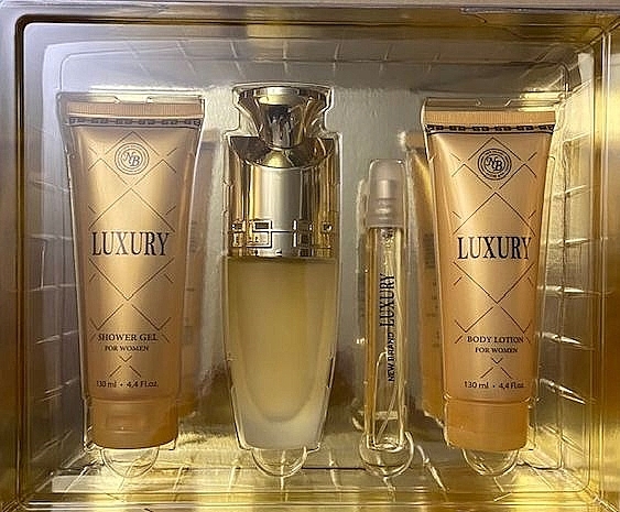 New Brand Luxury For Women - Set (edp/100ml + edp/15ml + sh/gel/130ml + b/lot/130ml)