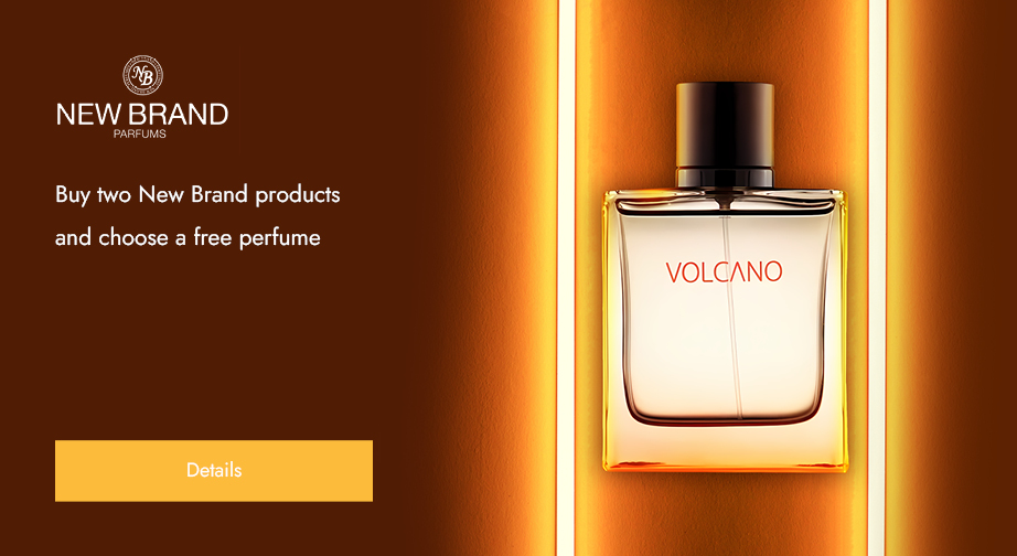 Buy two New Brand products and choose a free perfume 