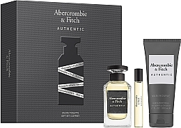 Abercrombie & Fitch Authentic Men Set (edt/100ml + edt/15ml + h&b/wash/200ml)