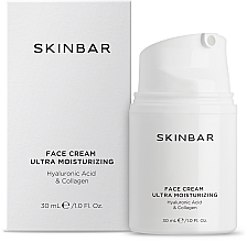 Moisturizing Face Cream with Hyaluronic Acid & Collagen SKINBAR Hyaluronic Acid & Collagen Face Cream