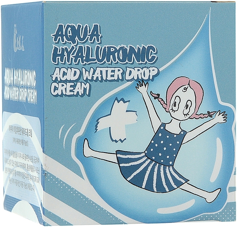 Moisturizing Hyaluronic Face Cream Elizavecca Face Care Aqua Hyaluronic Acid Water Drop Cream