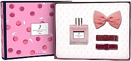 Jacadi Mademoiselle Petite Cerise Set (edt/100ml + hair/clip/3pcs)