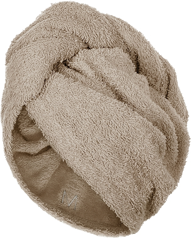 Hair Drying Turban, beige - MAKEUP