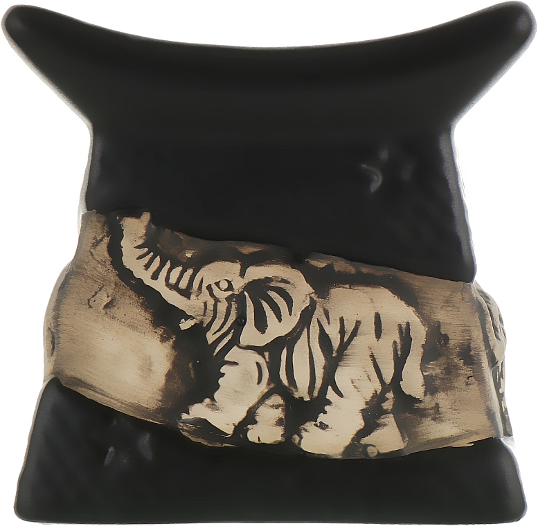 Elephant Aroma Lamp, black - Aromatika