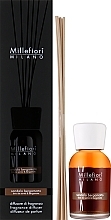 Sandal & Bergamot Reed Diffuser Millefiori Milano Natural Diffuser Sandalo Bergamotto