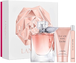 Lancome La Vie Est Belle Set (edp 50 ml + edp/mini 10 ml + b/lot 50 ml)