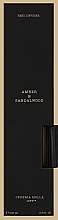 Cereria Molla Amber & Sandalwood Reed Diffuser