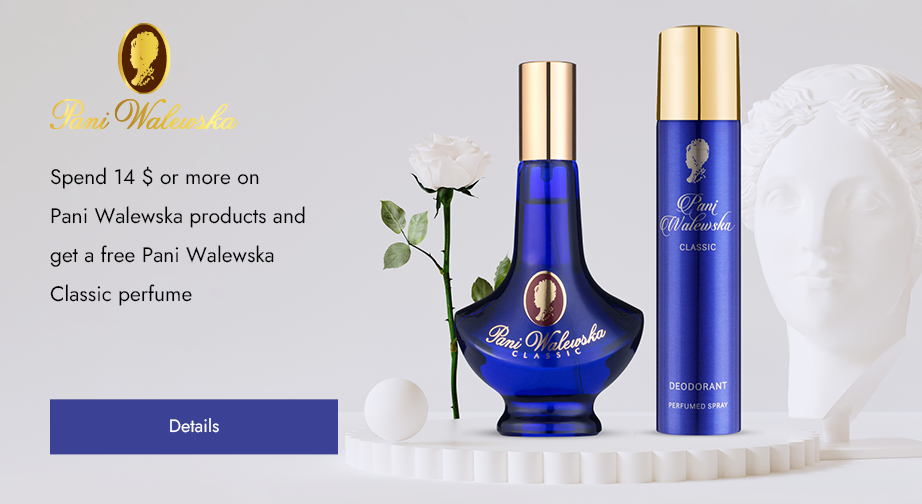 Spend 14 $ or more on Pani Walewska products and get a free Pani Walewska Classic perfume 