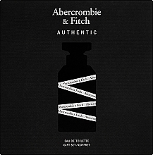 Abercrombie & Fitch Authentic Men Set (edt/50ml + sh/gel/200ml)