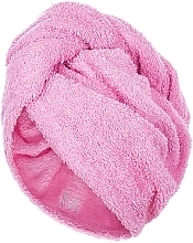 Hair Drying Turban, pink MAKEUP